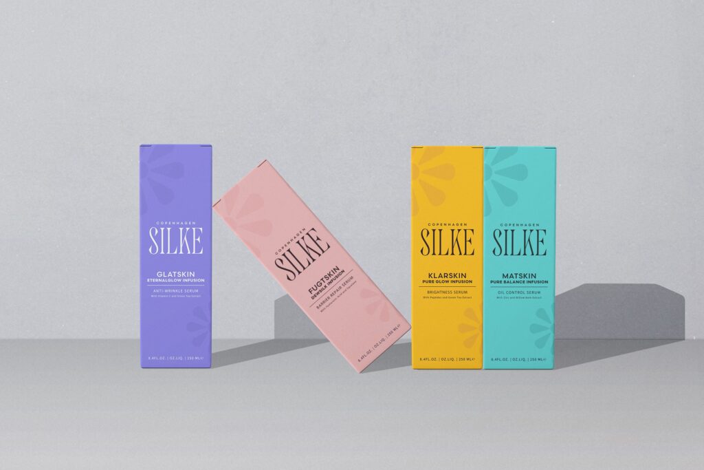 Box Designs for some of Silke's essence bottles