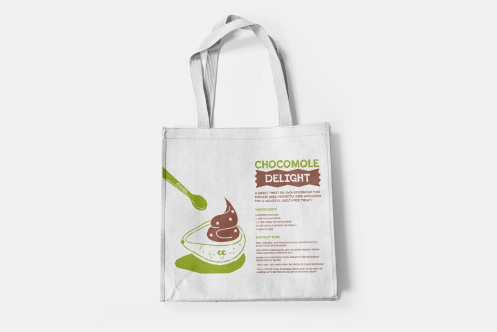 Reusable canvas bag for OddGoods
